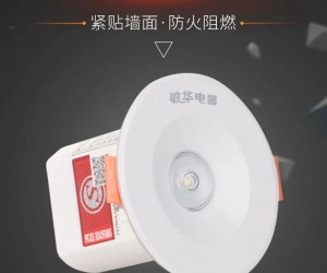 敏华2.5寸嵌入式高亮专利射灯