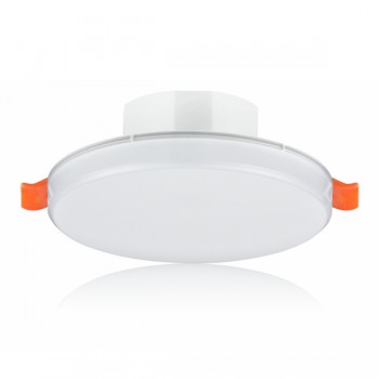 广东敏华电器有限公司_M6054 6W 5寸磨砂罩无边框筒灯M-ZFJC-E6W6054集电集控