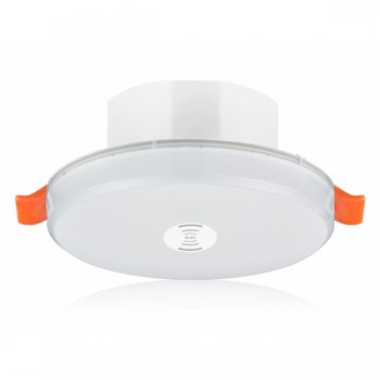 广东敏华电器有限公司_M6056-A  4.5W 4寸磨砂罩无边框筒灯(微波感应) M-ZFJC-E4.5W6056集电集控