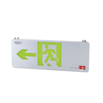 广东敏华电器有限公司_ZNG 集电集控双面中型新型拉丝面板平面圆角标志灯