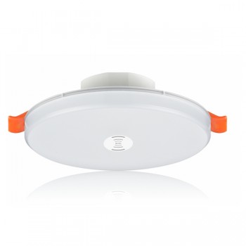 广东敏华电器有限公司_M6052-A 8.1W 6寸磨砂罩无边框筒灯(微波感应)M-ZFJC-E8.1W6052 集电集控