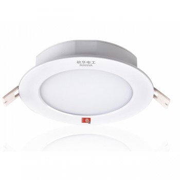 广东敏华电器有限公司_4寸M6036 M-ZFJC-E7W6036集电集控磨砂罩筒灯