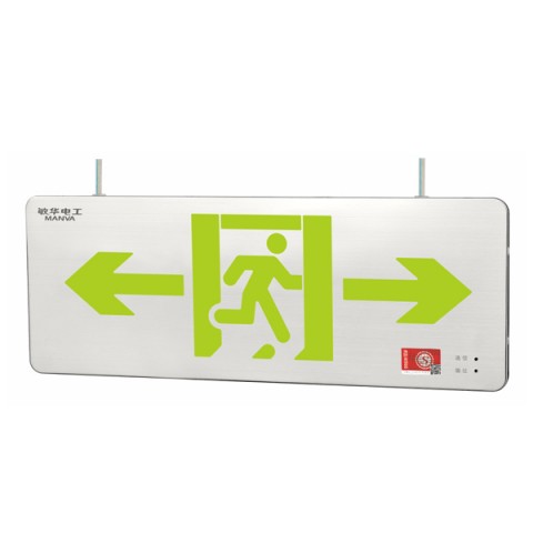 ZLH/ZLI 0.48CM超薄不锈钢双面标志灯(吊线式),集电集控M6218-B,M6219-D,M6220-D,M6220-E