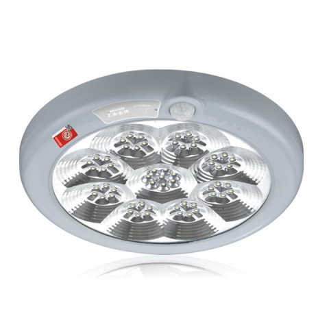 8W大号圆形吸顶灯 不感应/人体感应/声控感应集电集控