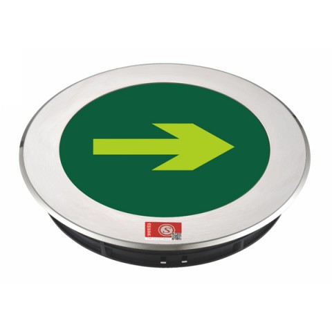 ZLN/ZLO Ф242*30mm(表面无螺丝)集电集控圆形超薄地埋灯M6229-C，M6230-C