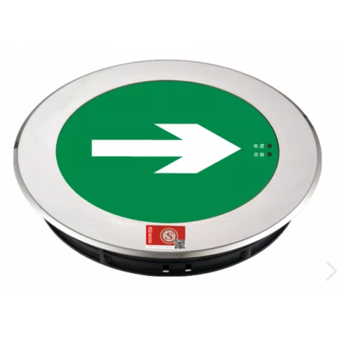 JDJ 242mm玻璃面地埋灯 M9235(N-BLJD-1LREⅠ0.5WJDJ)集中电源型