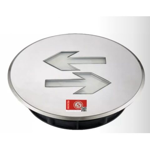 JDM  170mm不锈钢面地埋灯N-BLJD-1LREⅠ0.5WJDM 集中电源型